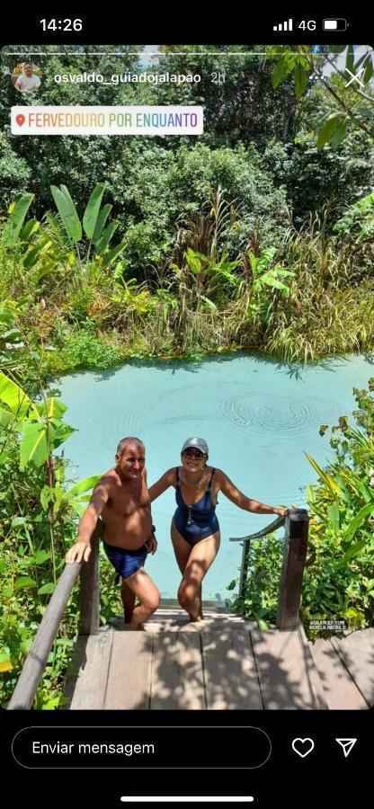 Fervedouro E Pousada Por Enquanto Sao Felix do Tocantins Exteriör bild